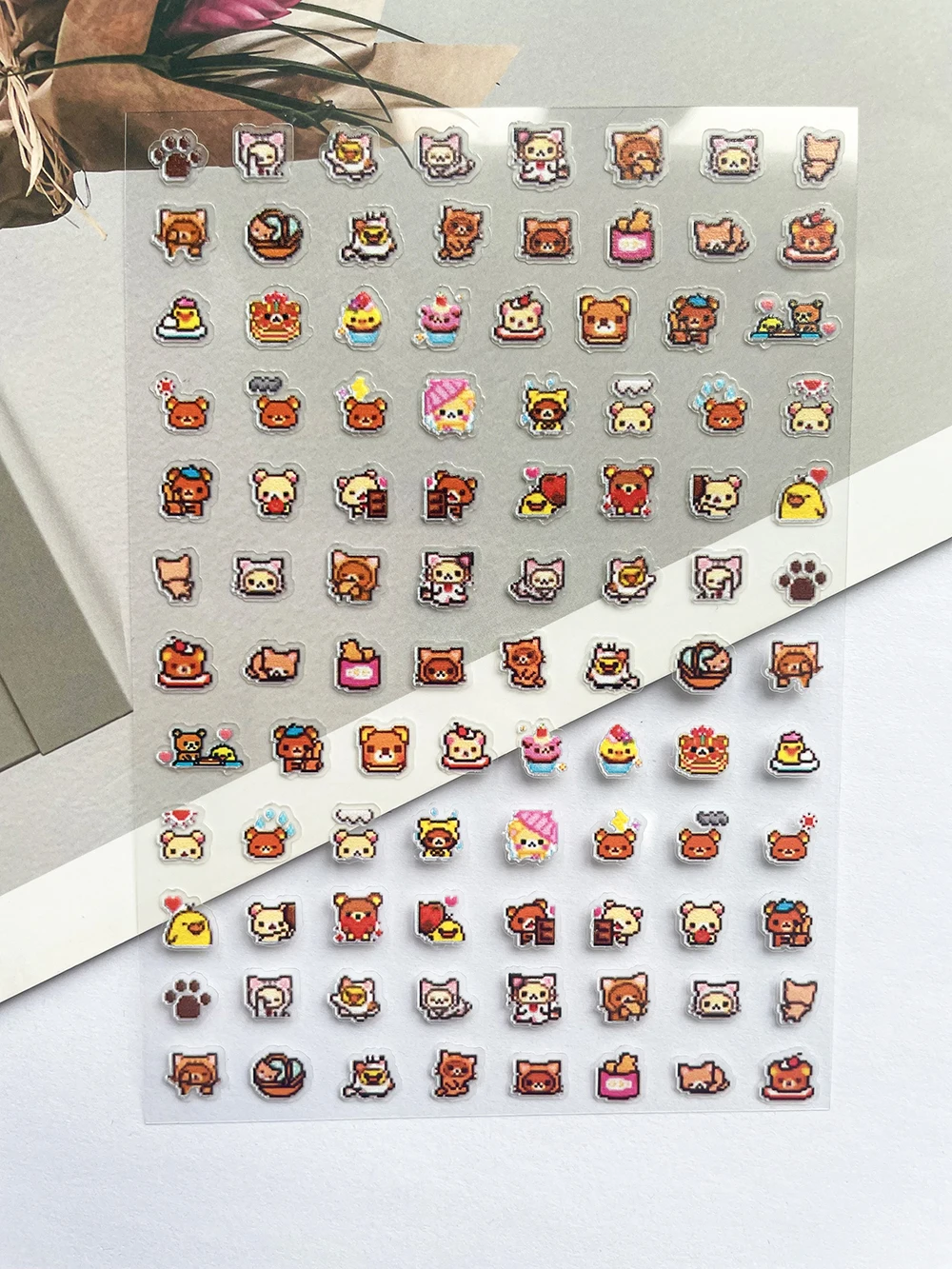 Pvc Super Mini Rilakkuma Poste - Nail Art recension och pris