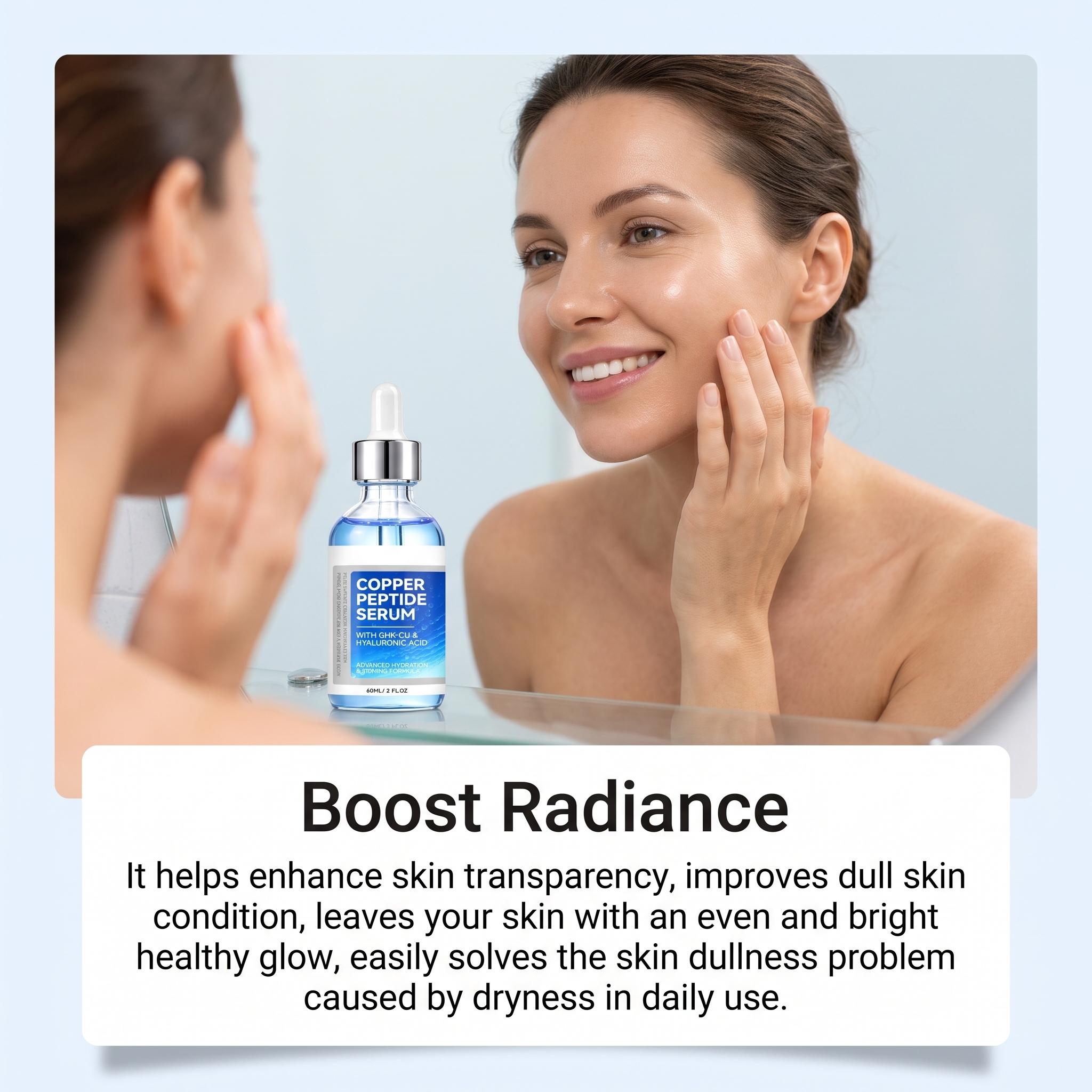 Copper Peptide Serum Niacinami - Niacinamide Pore Shrinking Essence recension och pris