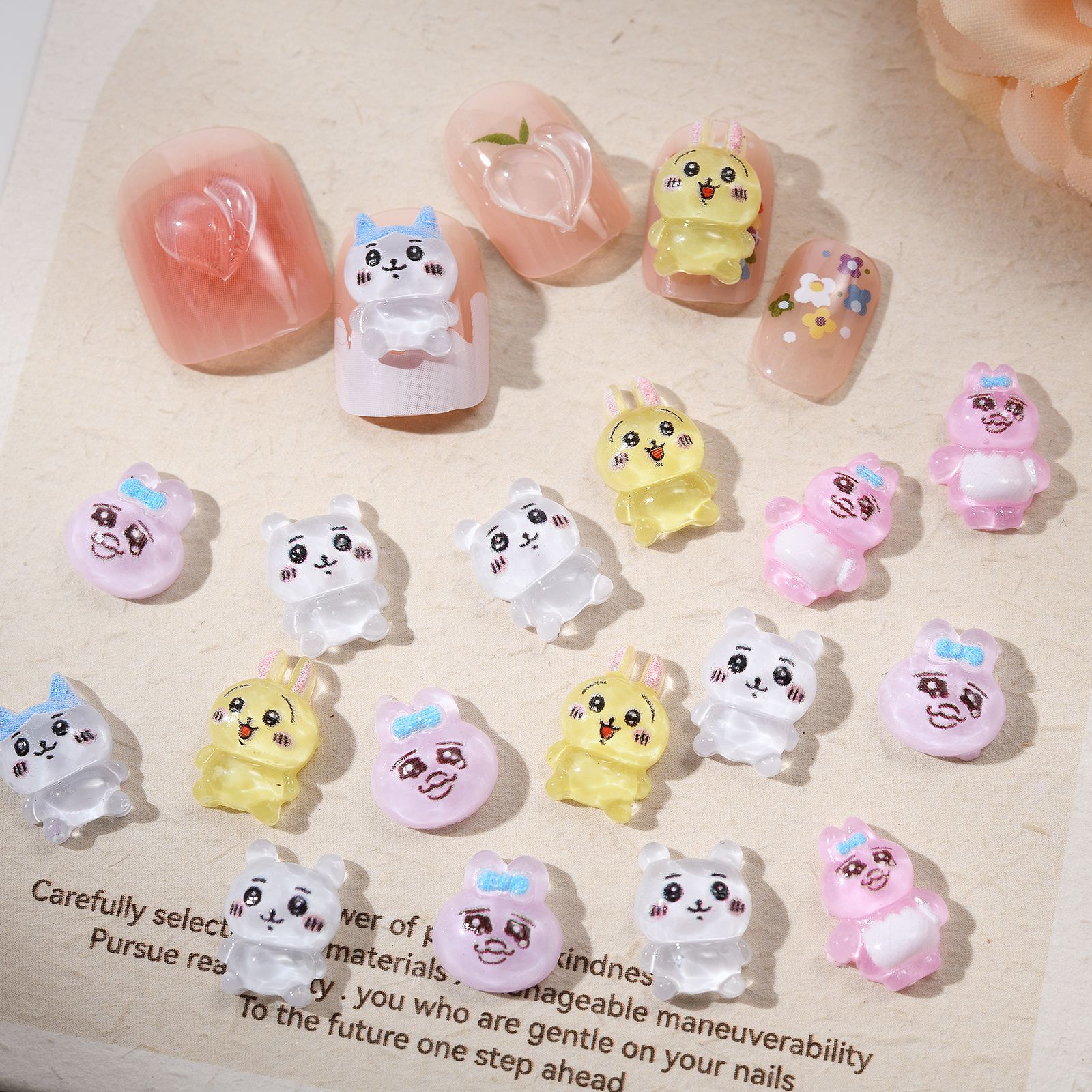 100pcs Cartoon forchiikawa Nai - Nail Art recension och pris