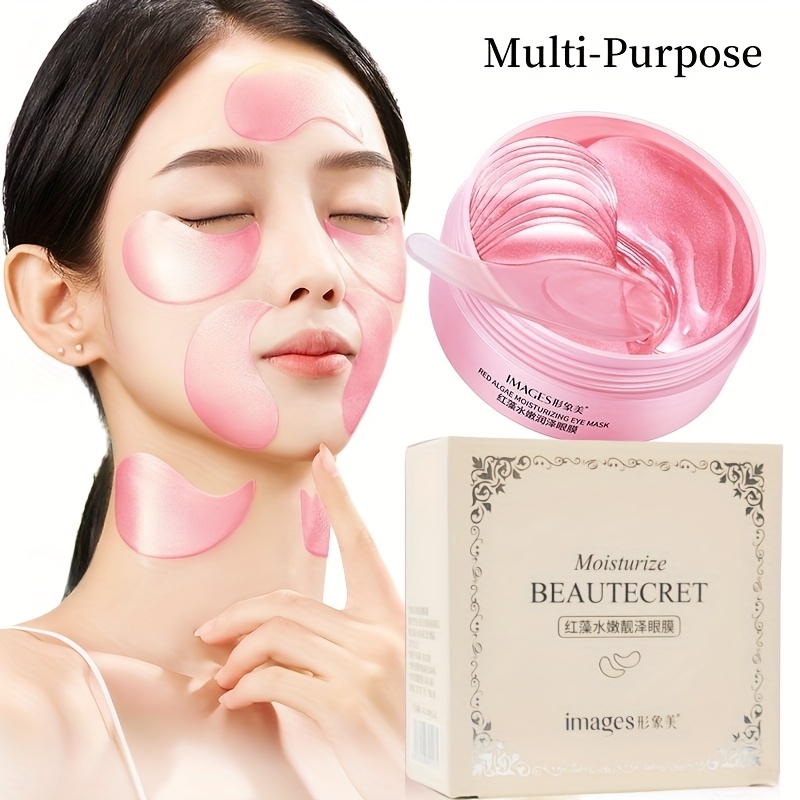 60 Pieces of Red Algae Eye Mas - Collagen Under Eye Patches recension och pris