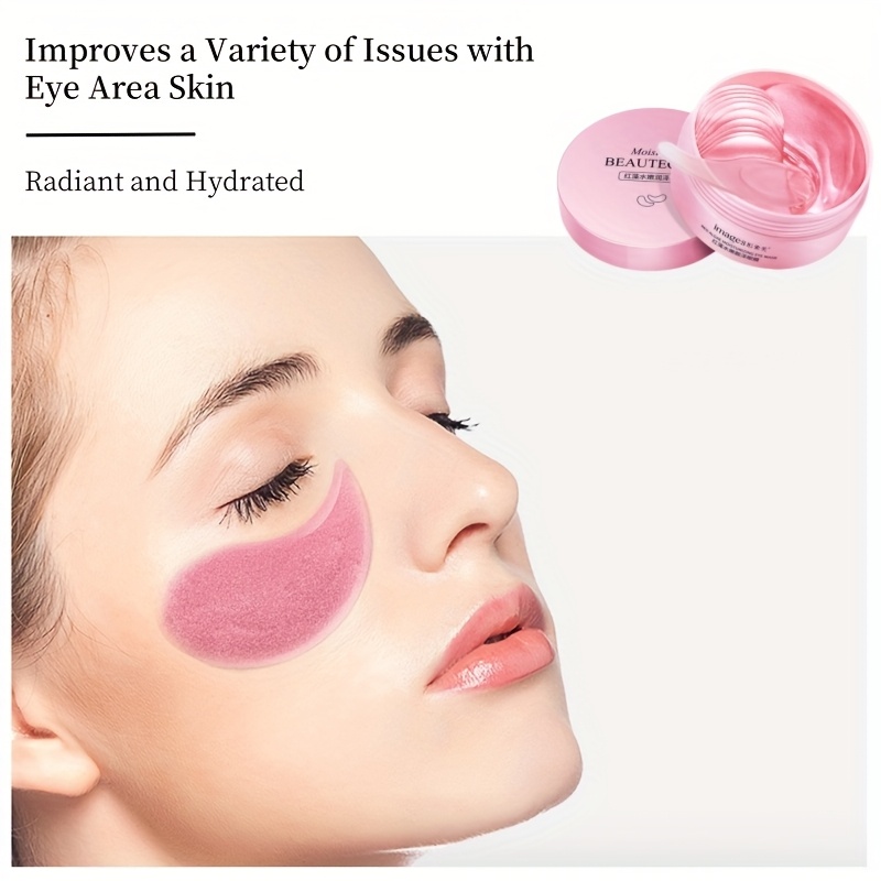 60 Pieces of Red Algae Eye Mas - Collagen Under Eye Patches recension och pris