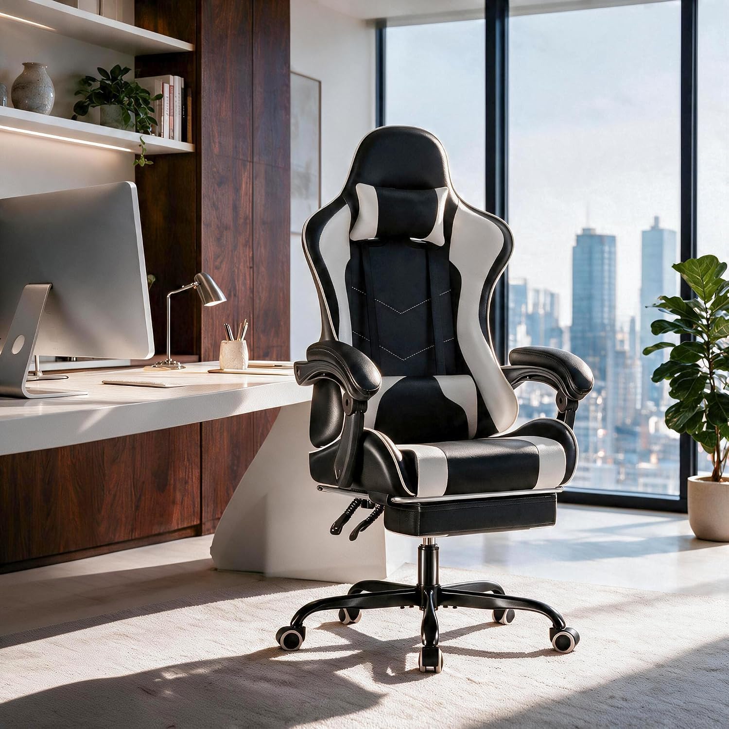 Furmax Gaming Chair, Video Gam - Massage recension och pris