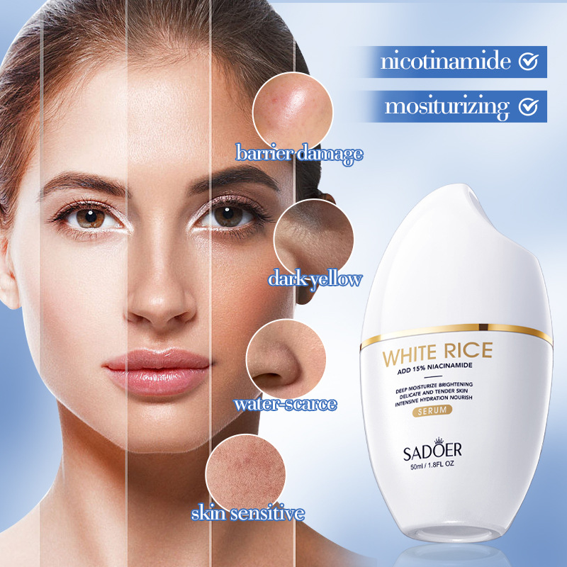 White Rice Face Serum Shrink P - Niacinamide Pore Shrinking Essence recension och pris