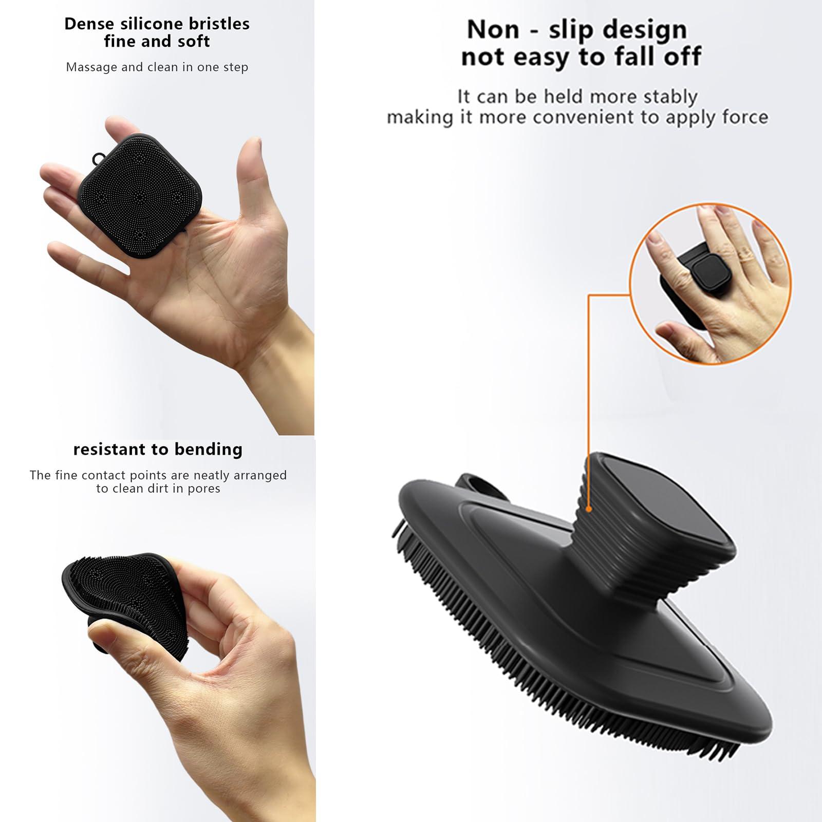 Facial Cleaning Brush Silicone - Silicone Face Scrubber Electric recension och pris