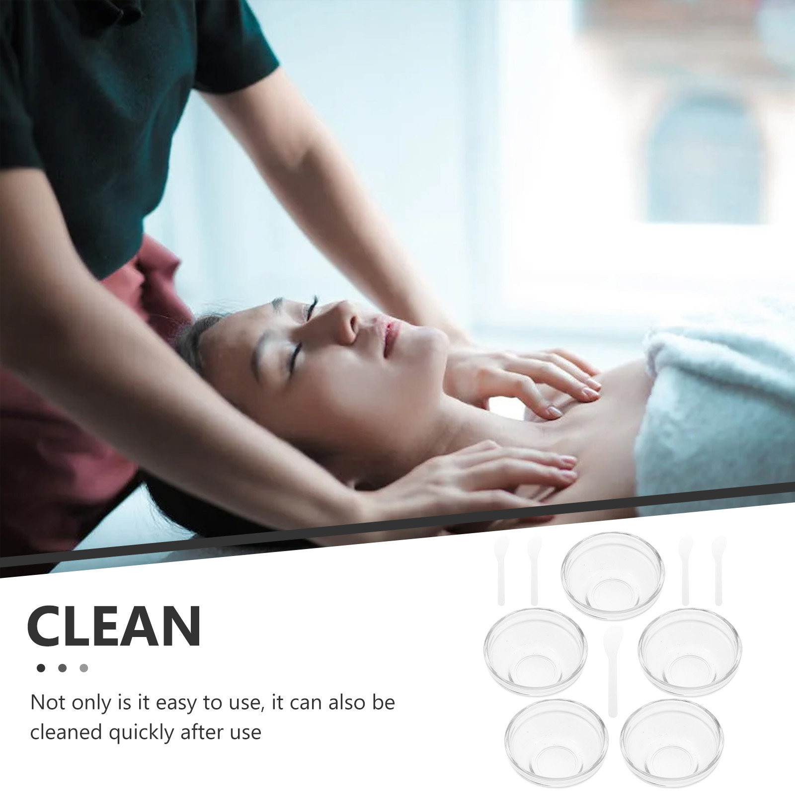 1Set Eco Friendly Glass DIY Ma - Hair Care recension och pris
