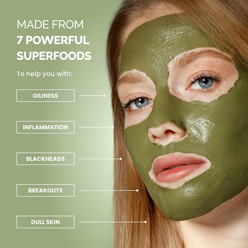 Antioxidant Green Tea Clay Mas - Green Tea Cleansing Clay Mask recension och pris