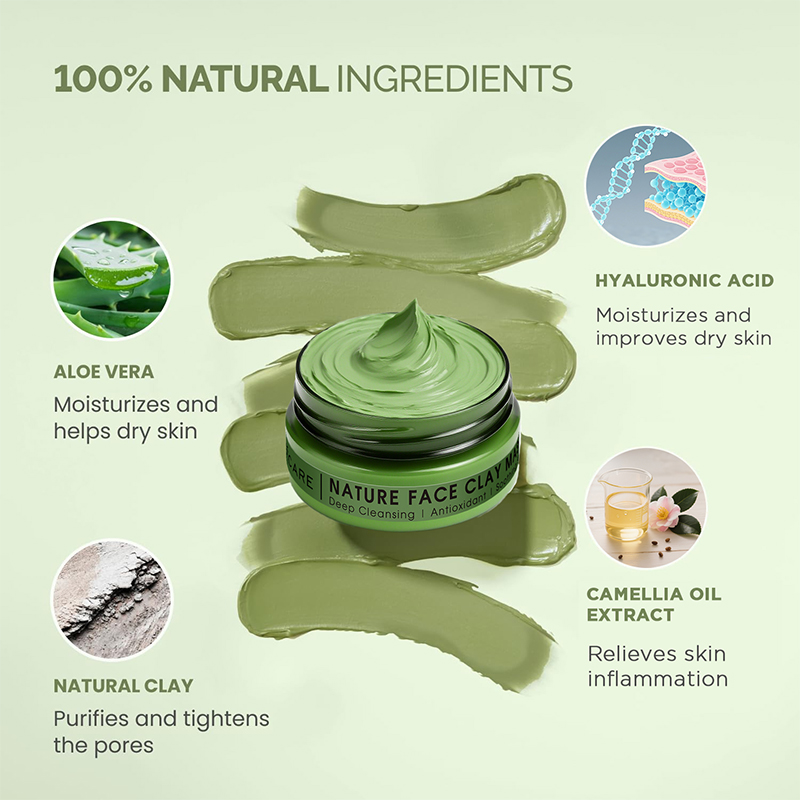 Antioxidant Green Tea Clay Mas - Green Tea Cleansing Clay Mask recension och pris