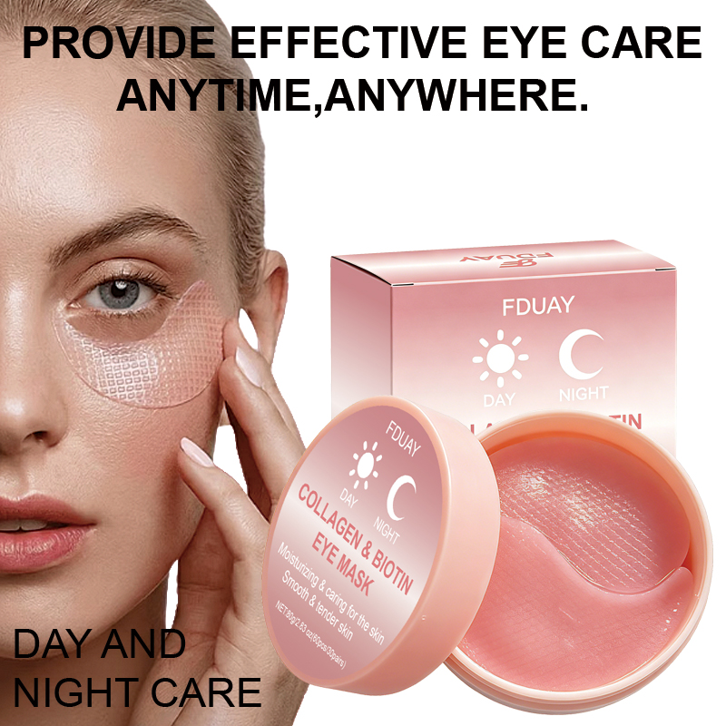 FDUAY Biotin Collagen Dual-Eff - Collagen Under Eye Patches recension och pris